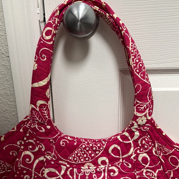 Twirly Birds Pink Vera Bradley Purse Never Worn - Picture 2 of 4